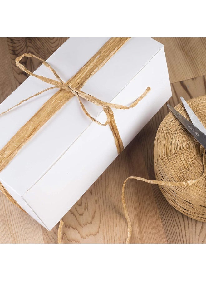 218 ياردة رفيا ورقة الحرف الشريط التعبئة ورقة الخيط، 1/4 بوصة بواسطة 218 ياردة (كرافت) - Image 3